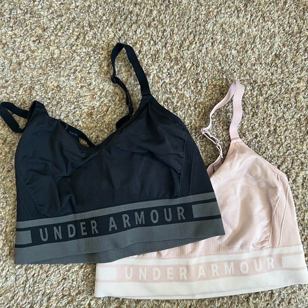 2 —under Armour sports bras